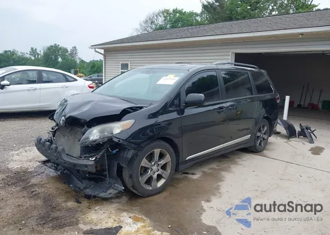 2011 Toyota Sienna Se из США, поврежденный, VIN 5TDXK3DC9BS119633